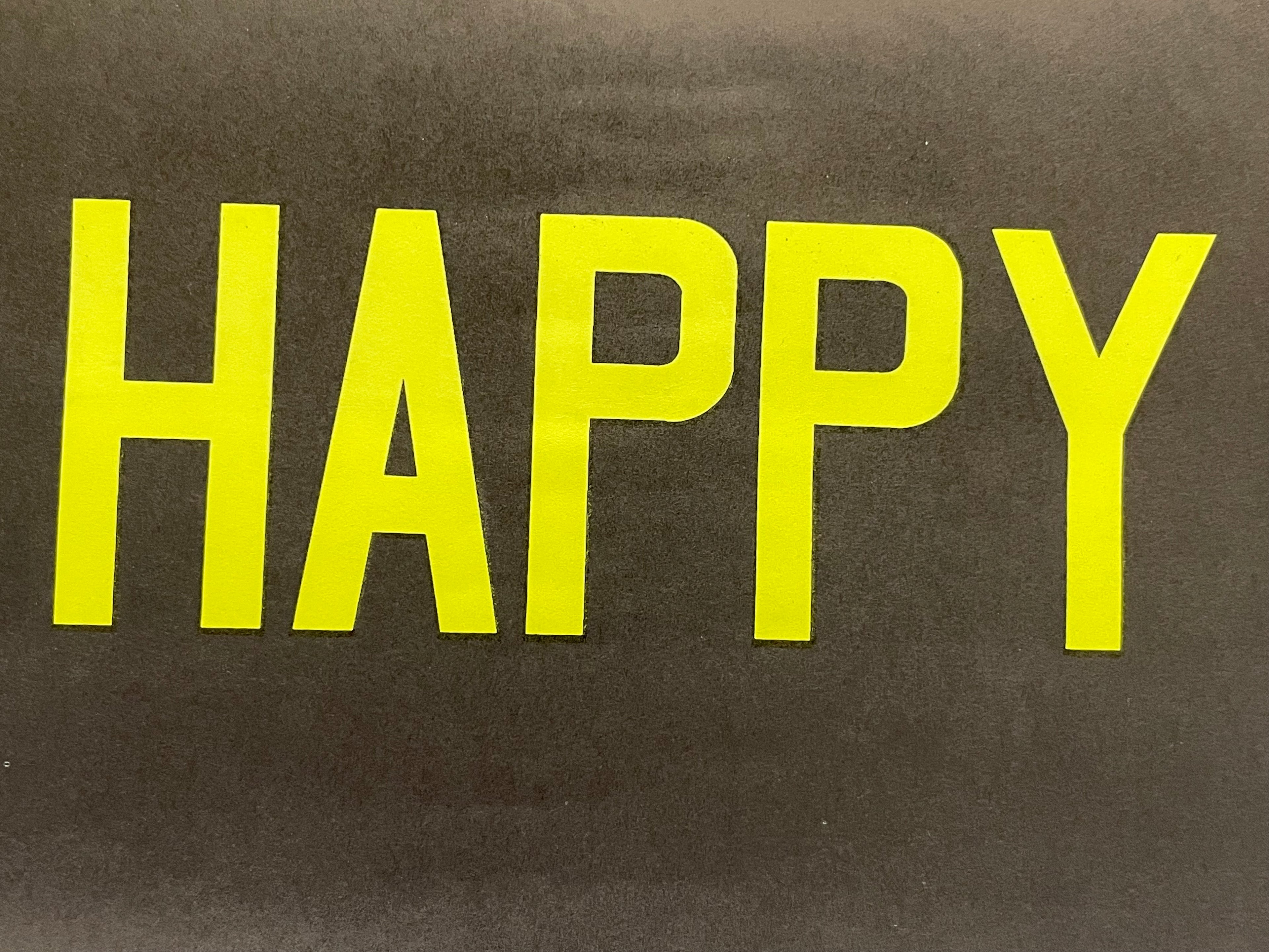 vintage Have a Happy smiley face poster 1971 | Happiest Kid Finds