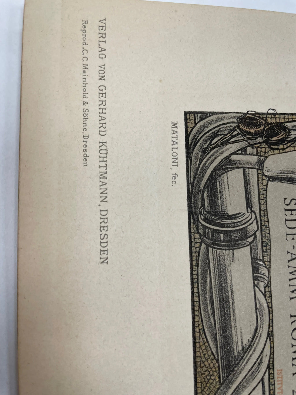 Incandescenza - a Gas - Brevetto - Aver, antique lithographic plate from Sponsel Das Moderne Plakat, 1897 Happiest Kid Finds