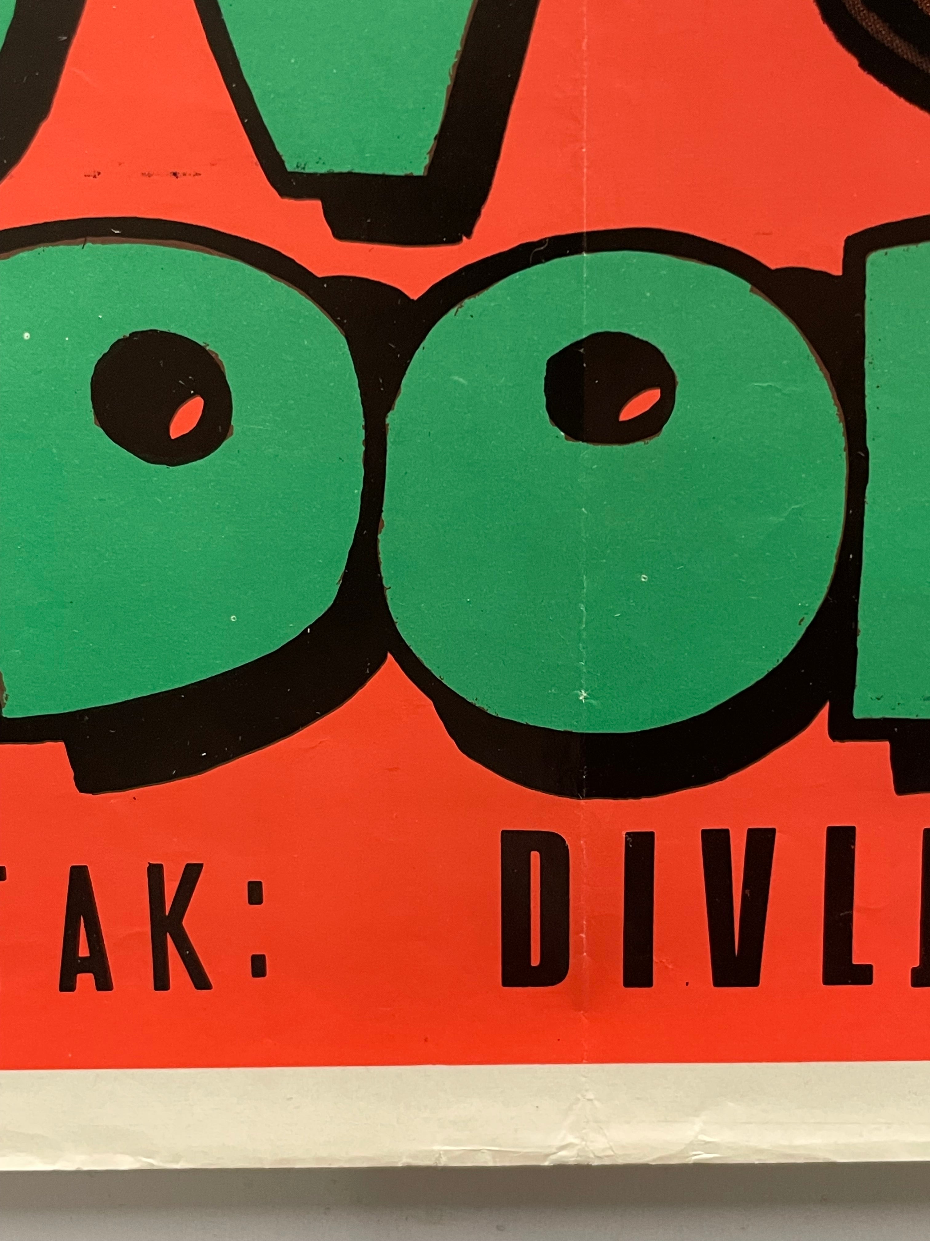vintage Popeye Follies theatrical Yugoslavian cartoon poster 1960s | Happiest Kid Finds