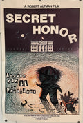 Secret Honor, original one sheet film poster, directed by Robert Altman 