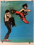 Martial Arts Flocked Vintage Black Light Poster 1977 | Happiest Kid Finds Welcome to HAPPIEST KID FINDS ... Discover Unique Vintage Posters, Design and Art Preservation