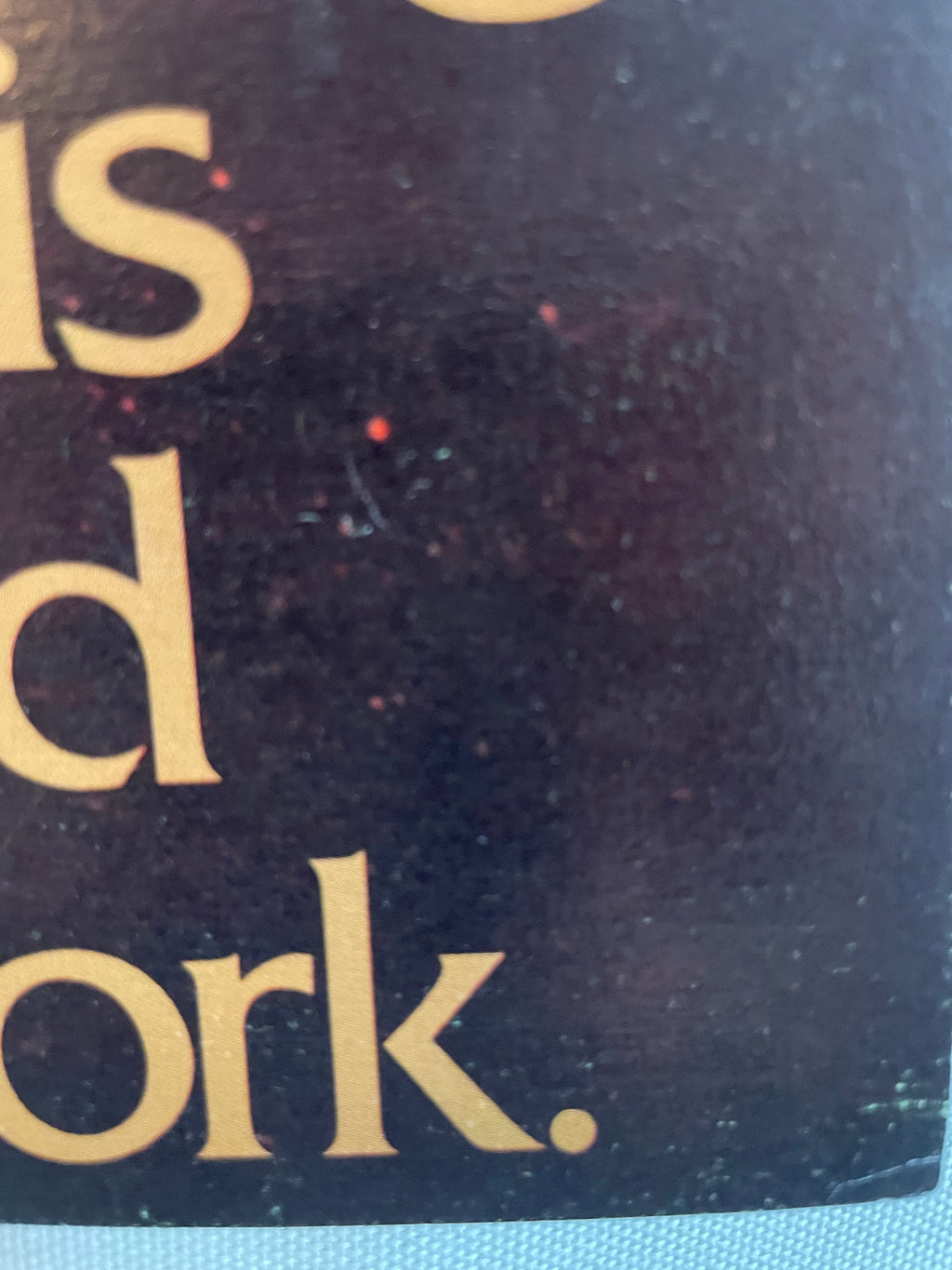 Thinking is hard work, Vintage Argus Communications Motivational Poster | Happiest Kid Finds