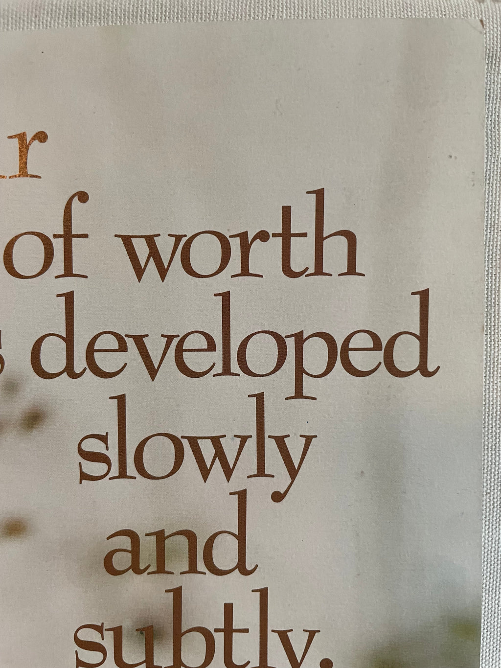 Our sense of worth, Vintage Argus Communications Motivational Poster | Happiest Kid Finds
