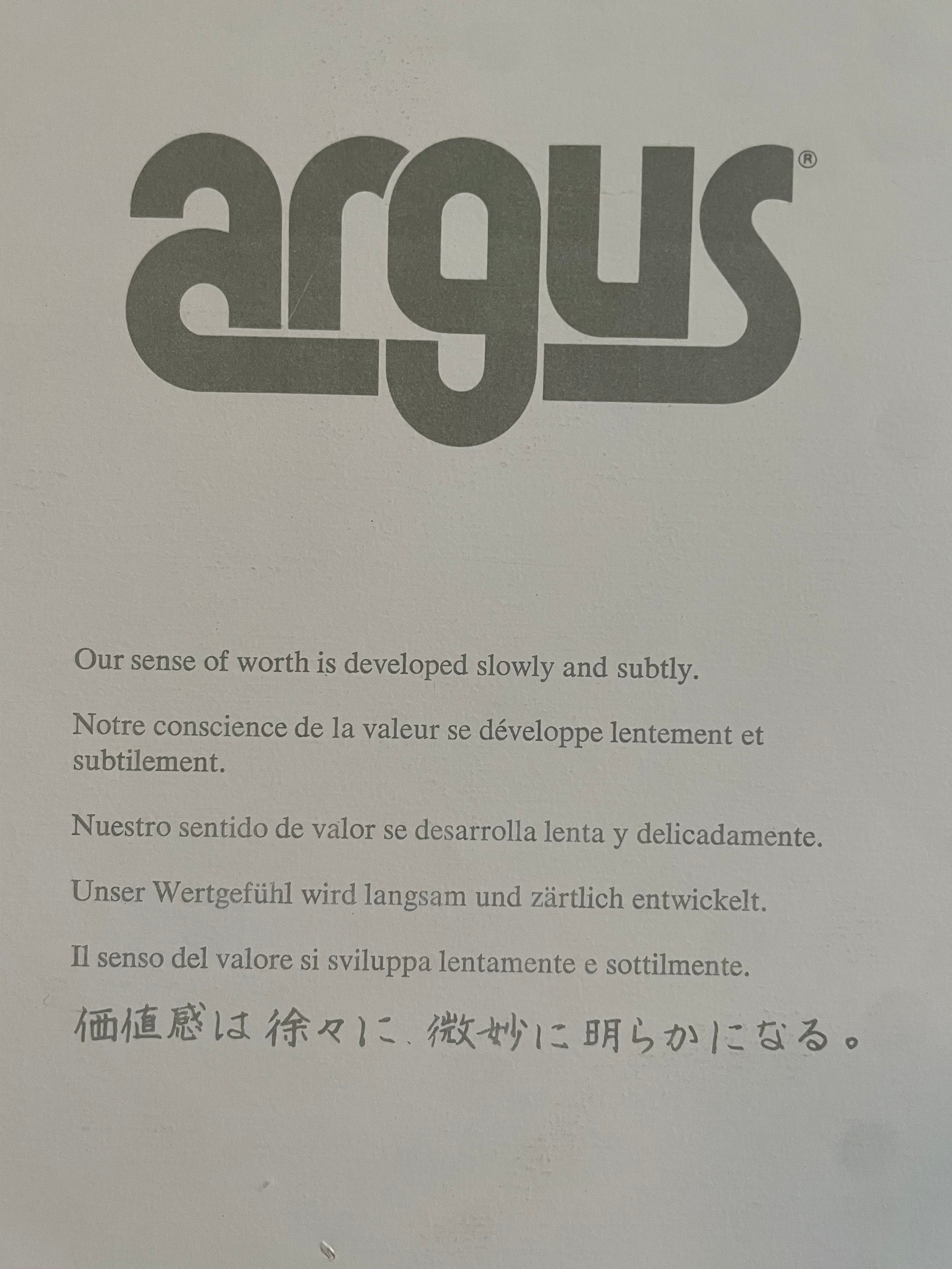 Our sense of worth, Vintage Argus Communications Motivational Poster | Happiest Kid Finds