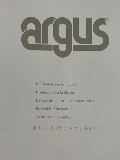 Freedom lies in being bold! Vintage Argus Communications Motivational Poster | Happiest Kid Finds
