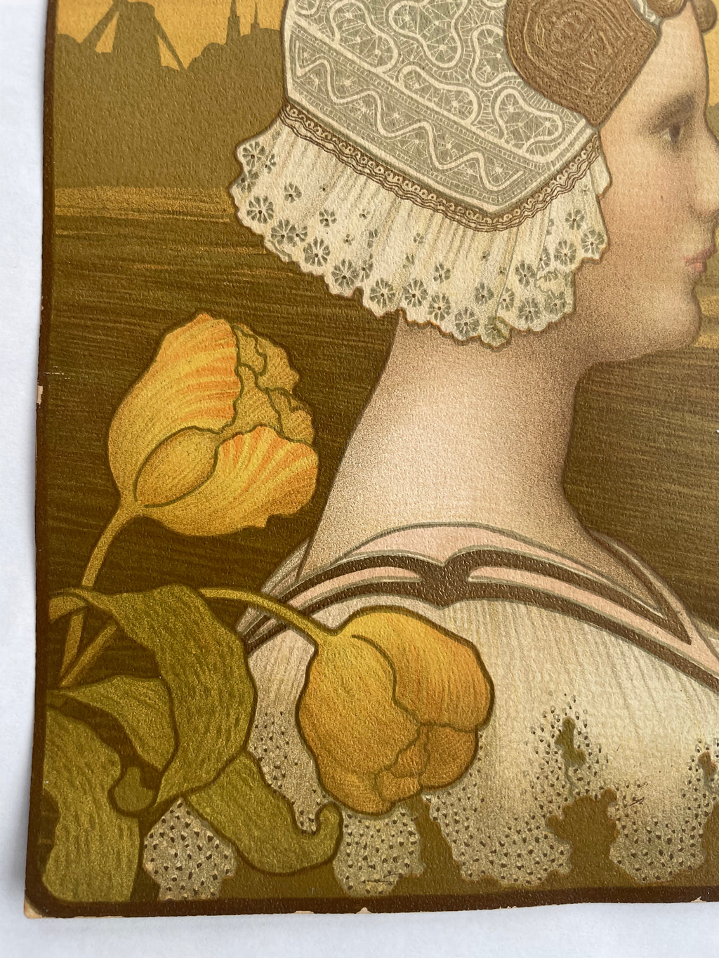 PAUL BERTHON Queen Wilhelmina Art Nouveau Lithograph c1901 | Happiest Kid Finds
