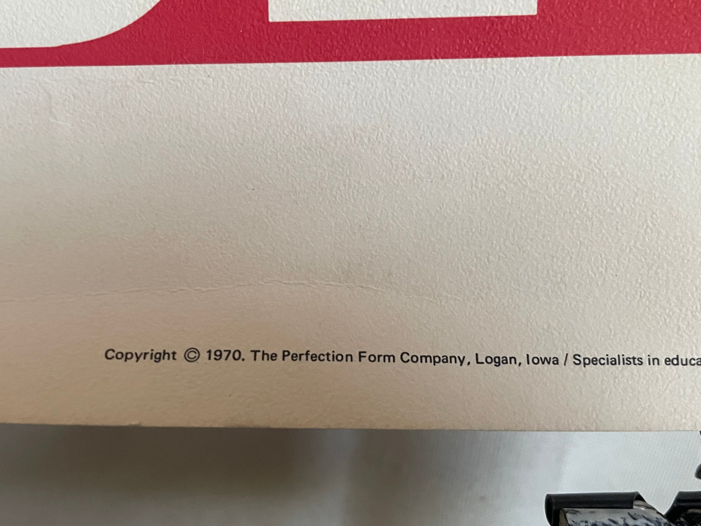 Cuber, The Perfection Form Company vintage literary poster 1970 | Happiest Kid Finds