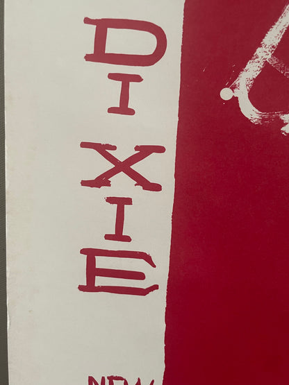 rare vintage Jazz The Heart of Dixie New Orleans Louisiana travel poster 1966 | Happiest Kid Finds