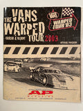 The Vans Warped Tour 2003 - Crash & Burn, event program - HAPPIEST KID FINDS - Museum-quality antique and vintage posters, original art, preservation and restoration