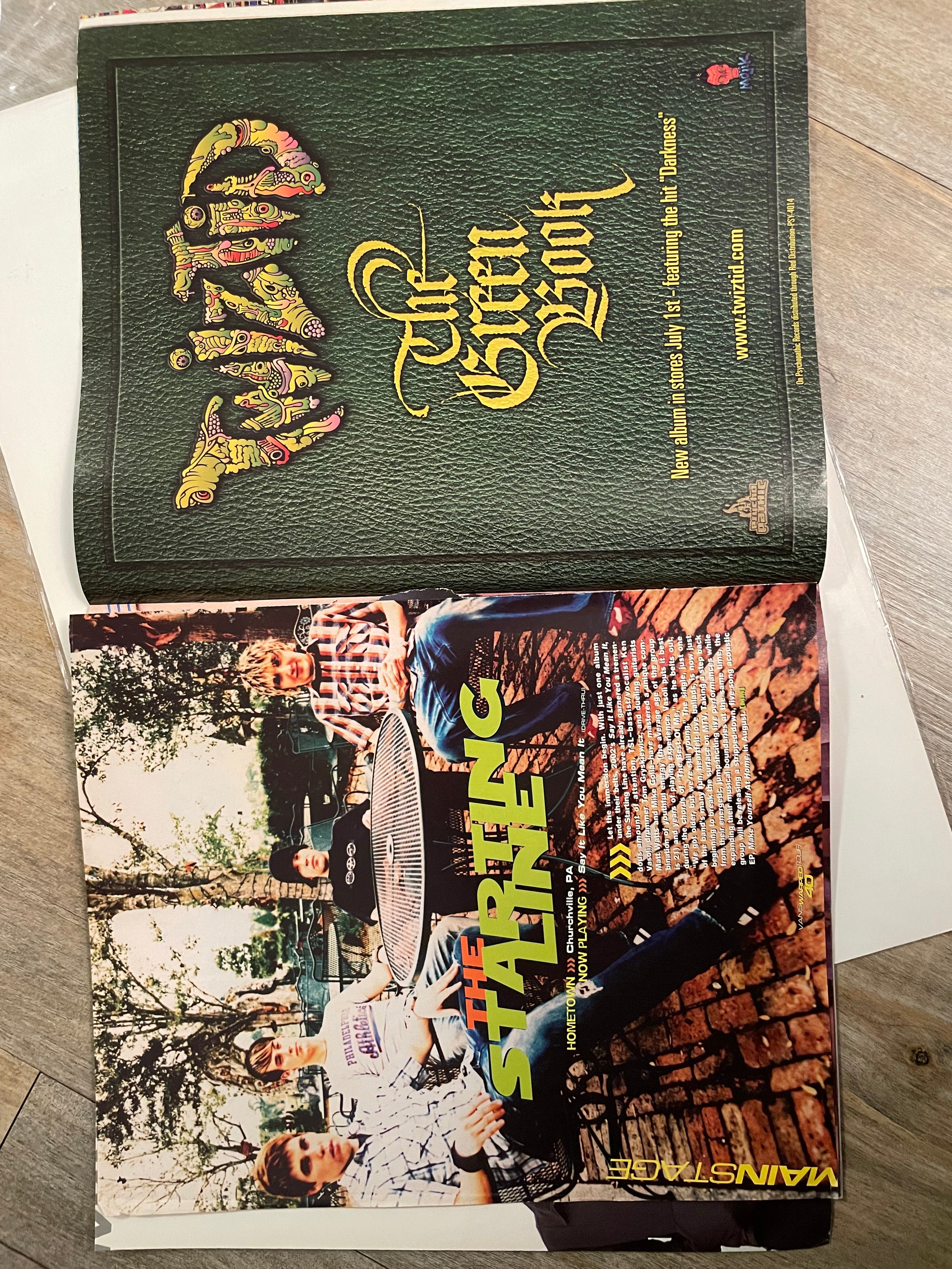The Vans Warped Tour 2003 - Crash & Burn, event program - HAPPIEST KID FINDS - Museum-quality antique and vintage posters, original art, preservation and restoration