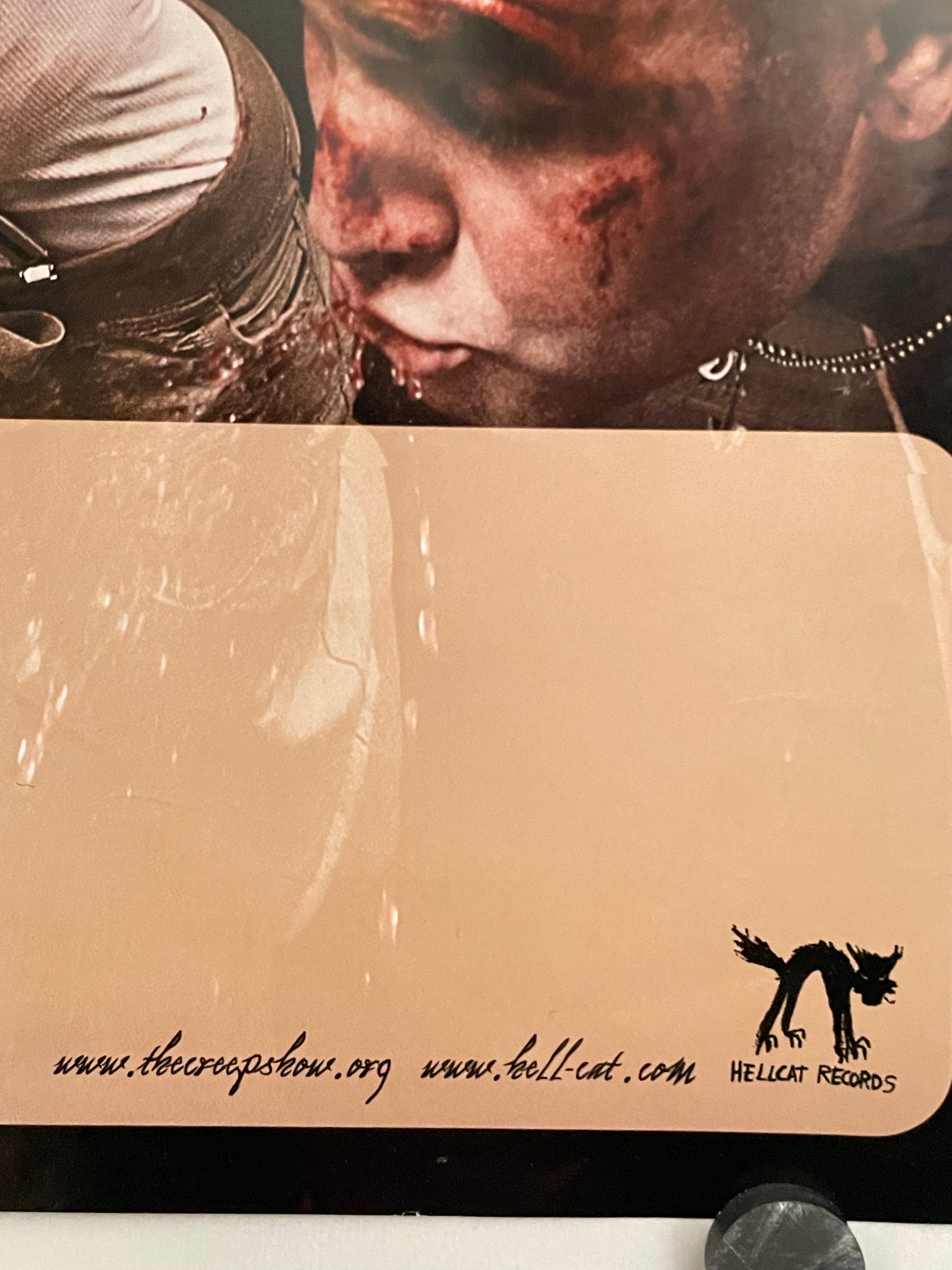 The Creepshow, They All Fall Down, original promotional music poster, 2010 - HAPPIEST KID FINDS - Museum-quality antique and vintage posters, original art, preservation and restoration