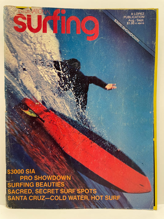 (back issue) vintage International Surfing Magazine; Volume 11, No. 2, August/ September 1972,