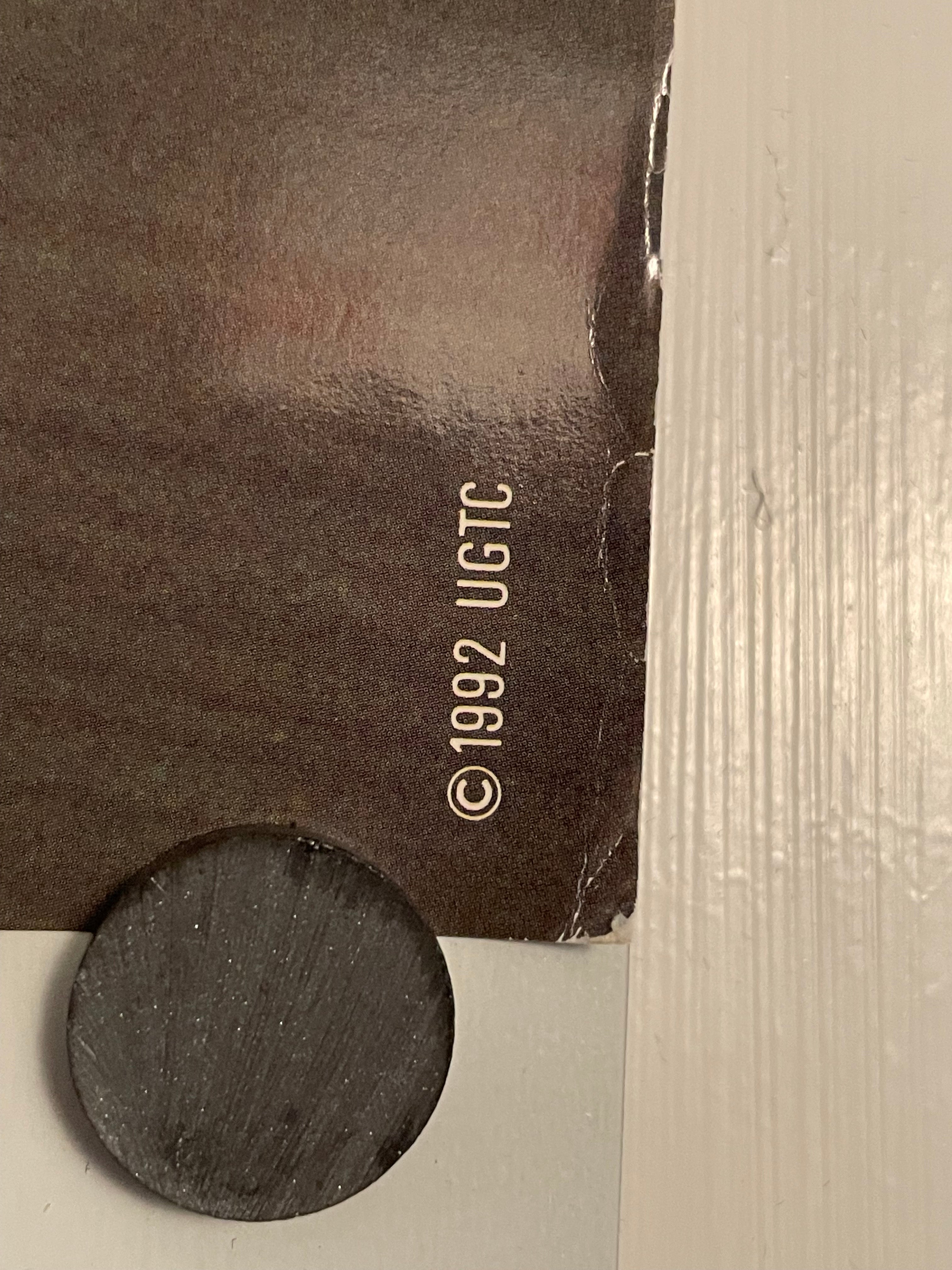 (#2-5172) The Guidance System for America's Fastest Rockets, vintage auto racing poster, 1992 - HAPPIEST KID FINDS - Museum-quality antique and vintage posters, original art, preservation and restoration