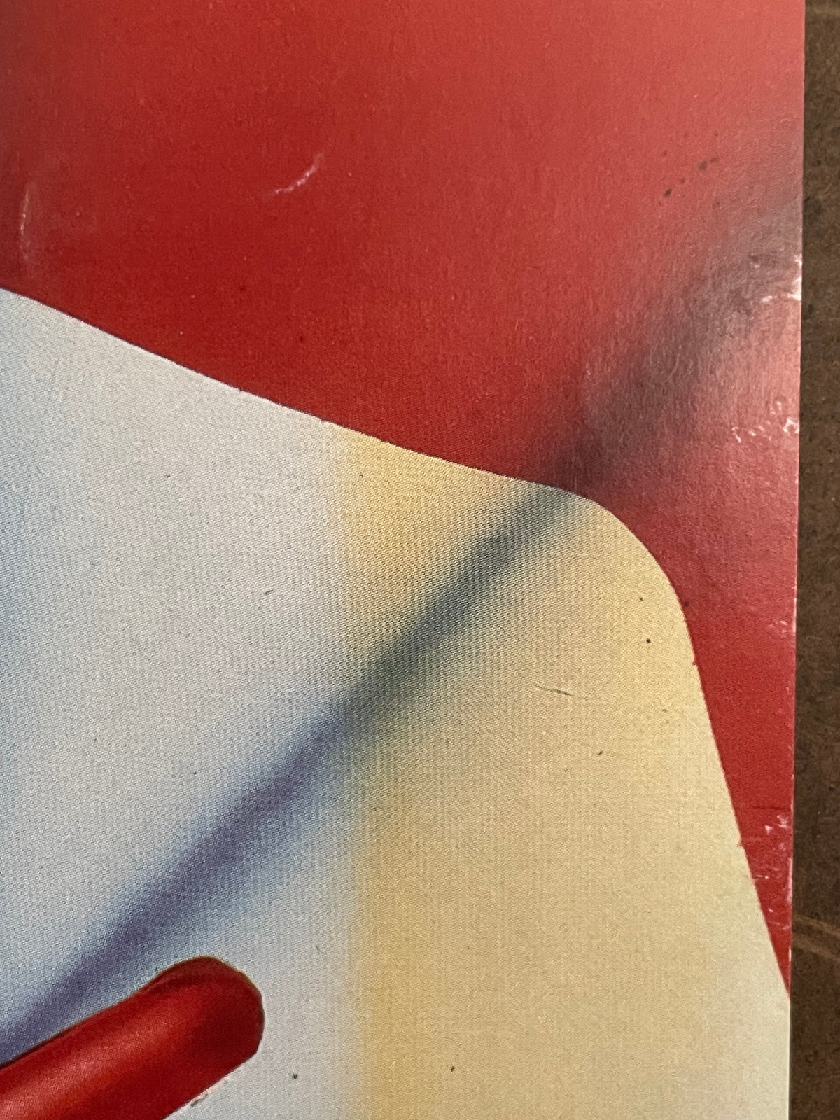 stylized Art Deco design vintage Plastic Brolly poster 1985 | Happiest Kid Finds art restoration vintage poster art gallery