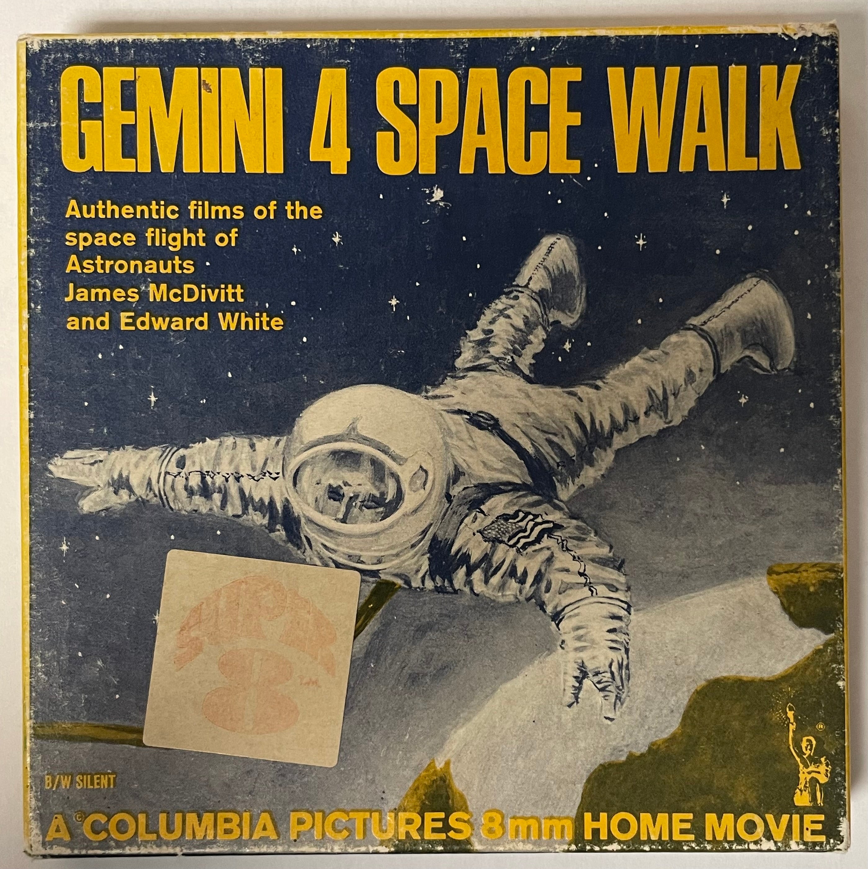 (digital download of the vintage film) Gemini 4 Space Walk - Silent Edition, 1965 - HAPPIEST KID FINDS - Museum-quality antique and vintage posters, original art, preservation and restoration