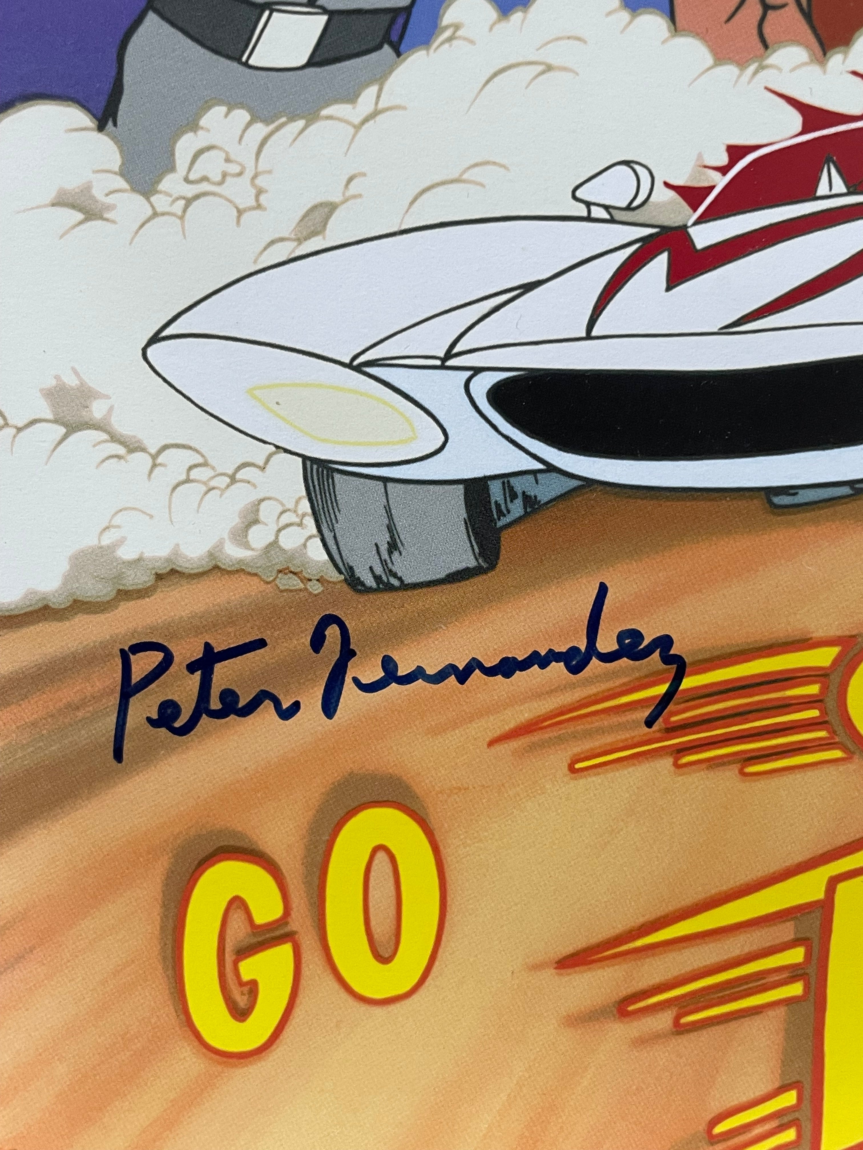 Speed Racer Go!, original signed lithograph, 2000 - HAPPIEST KID FINDS - Museum-quality antique and vintage posters, original art, preservation and restoration