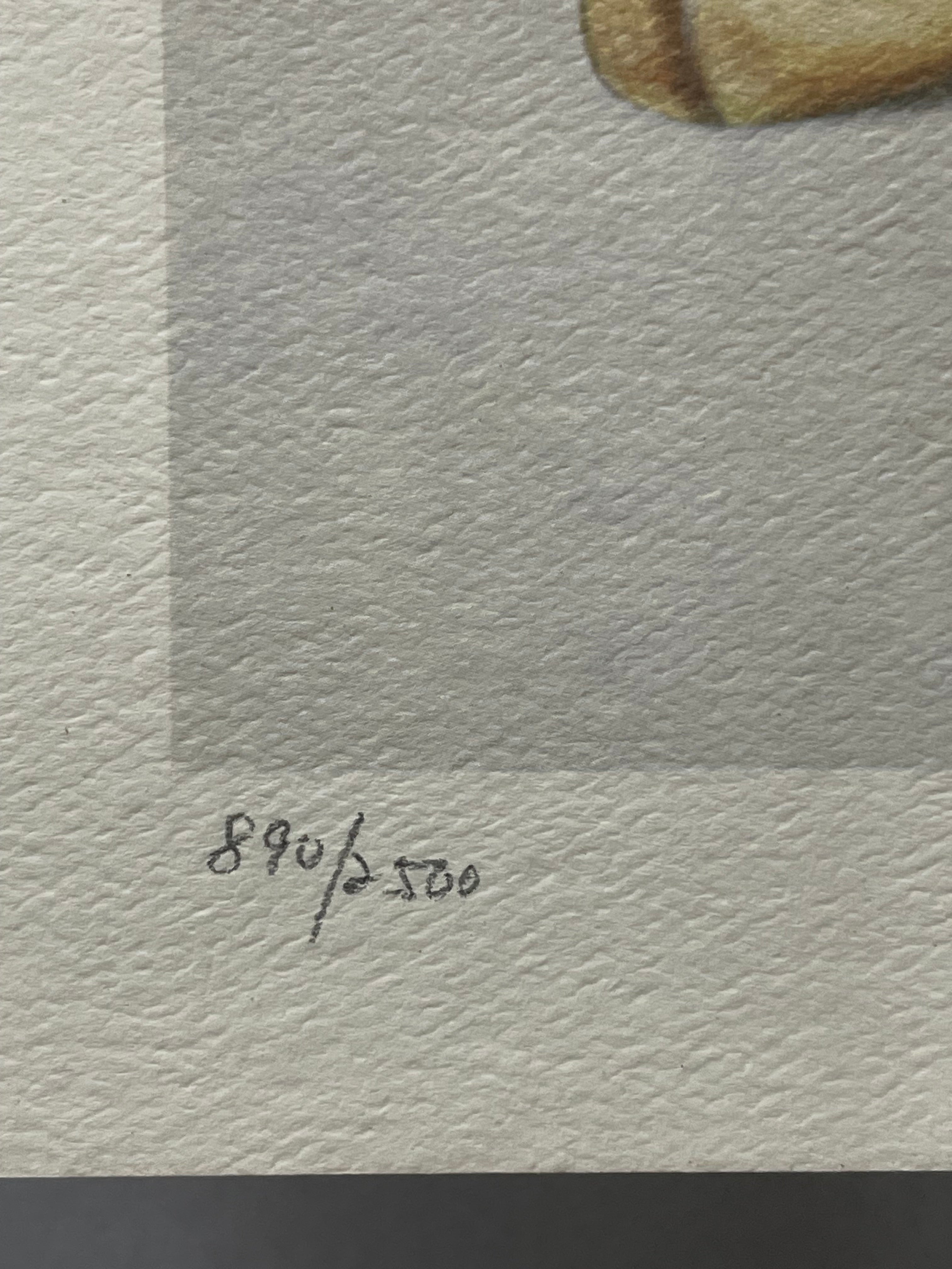 #894 / 2500 Garfield's Quartet, limited edition offset lithograph, 1996 - HAPPIEST KID FINDS - Museum-quality antique and vintage posters, original art, preservation and restoration