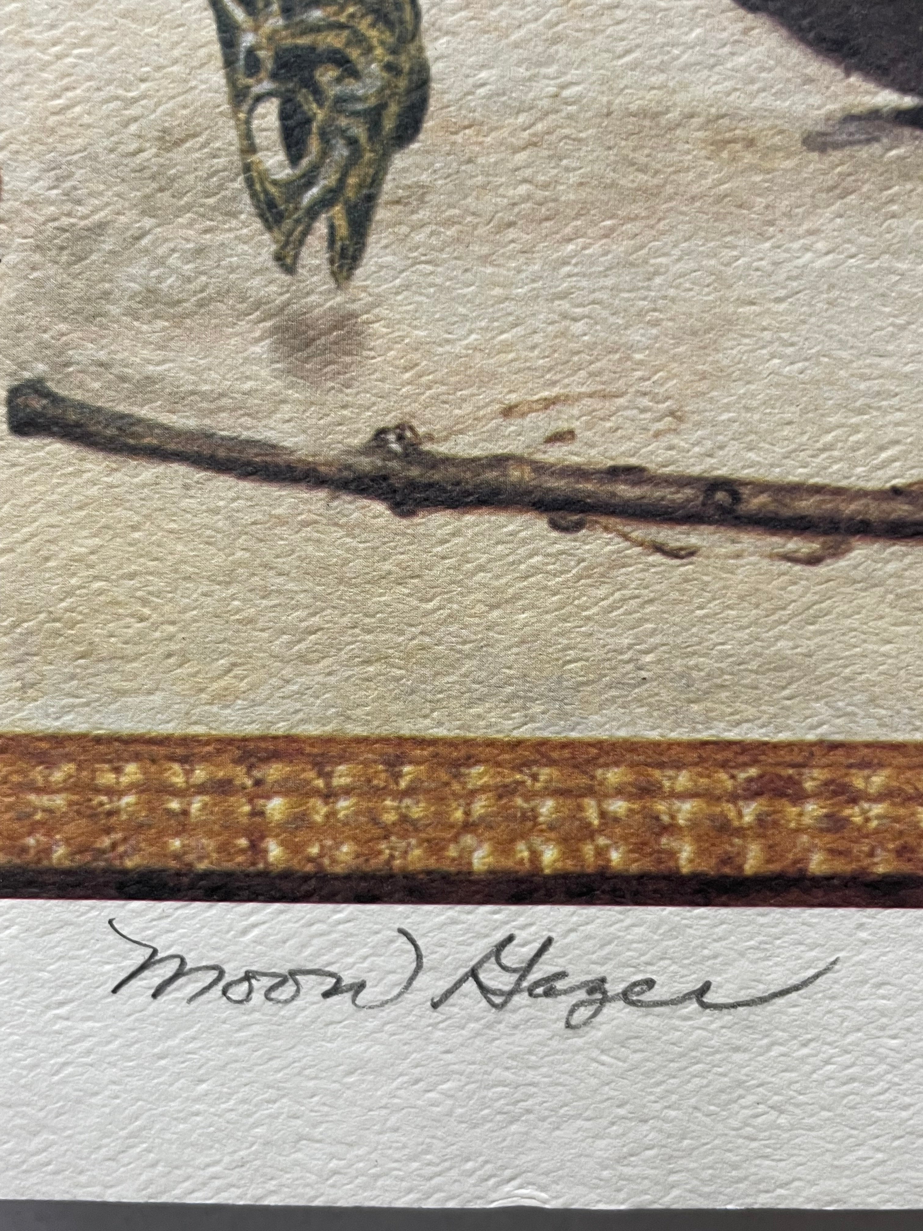 #1579 / 2500 Moon Gazer, limited edition offset lithograph, 1996 - HAPPIEST KID FINDS - Museum-quality antique and vintage posters, original art, preservation and restoration