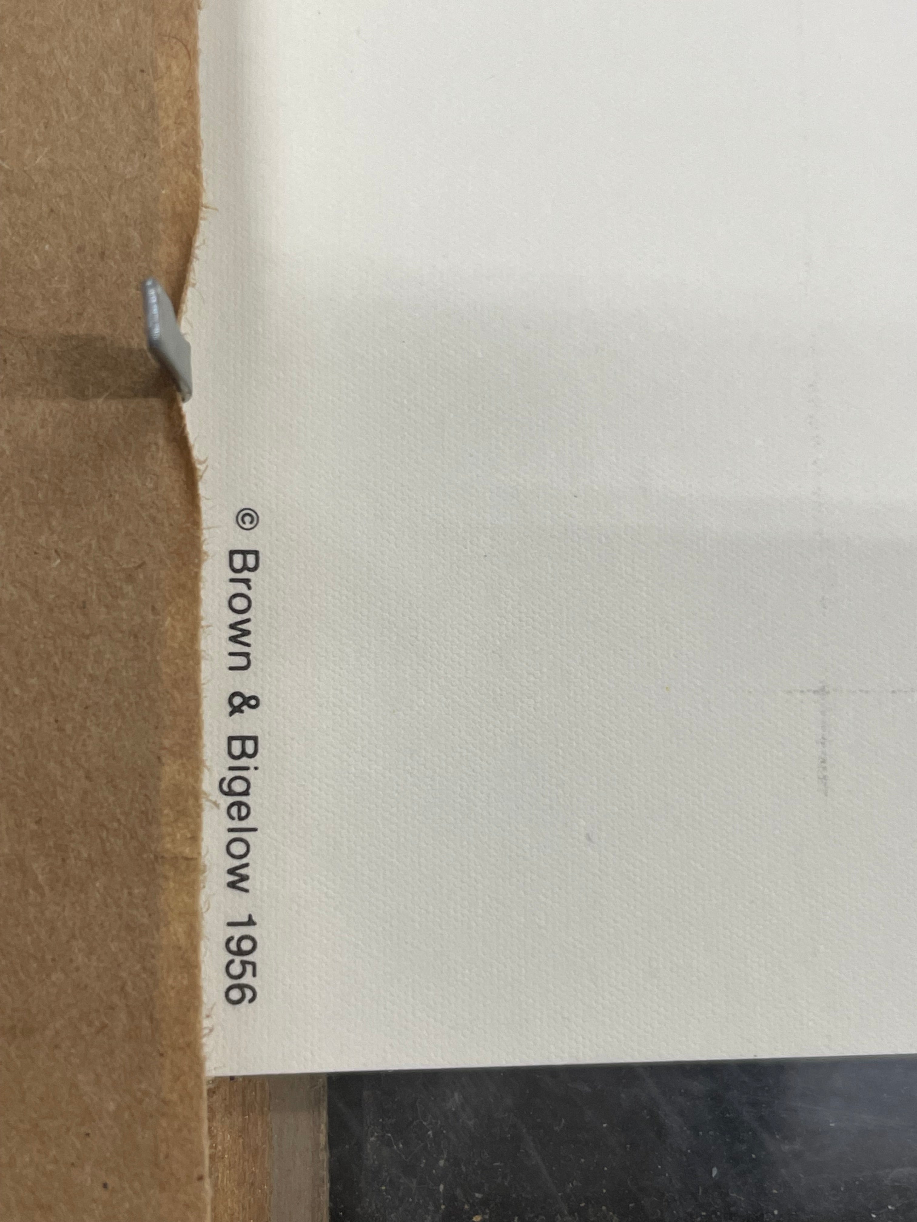 (#161 / 2800) Boy and Dog Go Fishing, vintage limited edition lithograph, 1956 - HAPPIEST KID FINDS - Museum-quality antique and vintage posters, original art, preservation and restoration