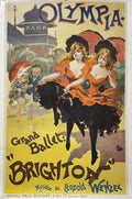 Olympia - Grand Ballet: "Brighton", antique lithographic poster by Pal, 1894