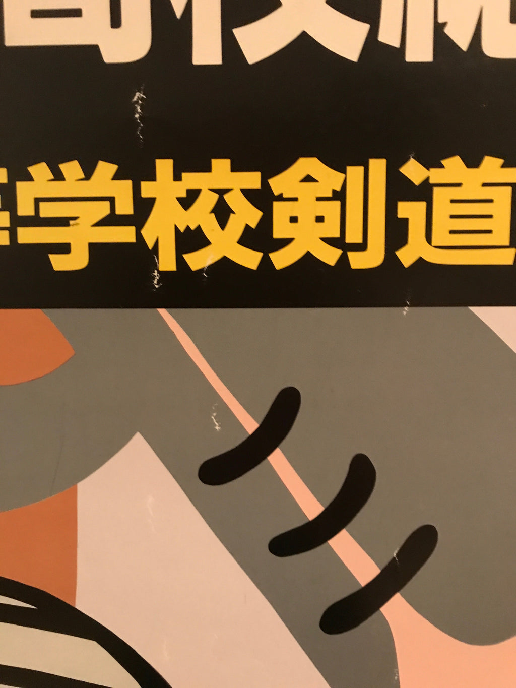 33rd National High School Kendo Competition poster Happiest Kid Finds