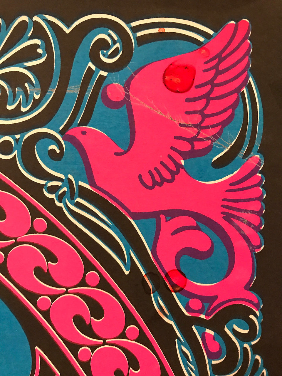 Love Is Love, Vintage blacklight poster, 1967 - HAPPIEST KID FINDS - Museum-quality antique and vintage posters, original art, preservation and restoration