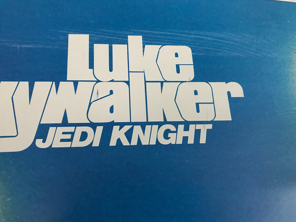 Star Wars - Luke Skywalker - Jedi Knight, vintage poster, 1977 - HAPPIEST KID FINDS - Museum-quality antique and vintage posters, original art, preservation and restoration