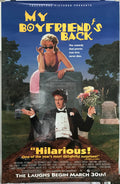My Boyfriend’s Back, vintage and original romantic comedy film poster, 1993 - HAPPIEST KID FINDS - Museum-quality antique and vintage posters, original art, preservation and restoration