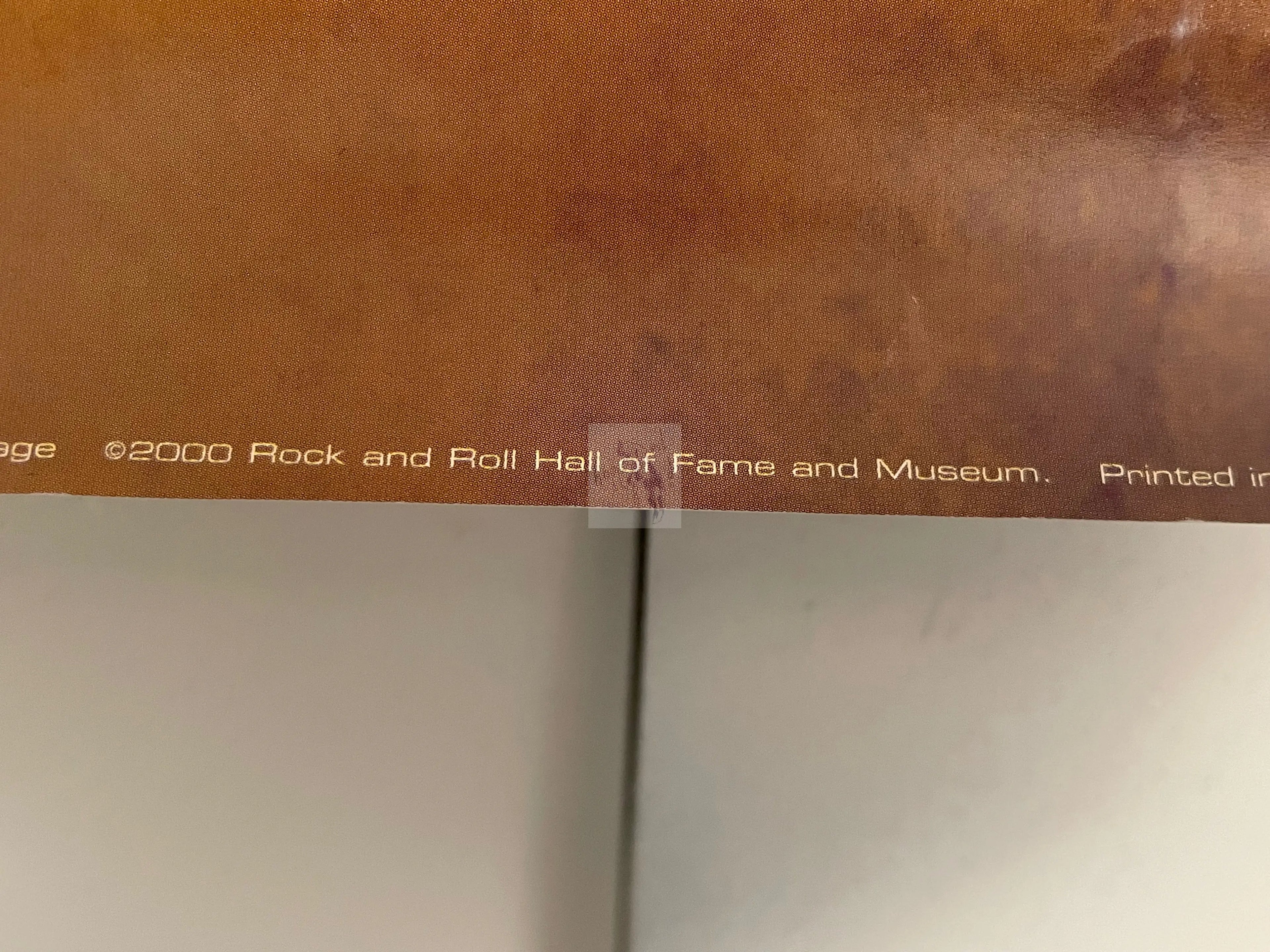 SOLD - Got My Mojo Working - Muddy Waters and Modern Blues, vintage music poster, 2000 Happiest Kid Finds