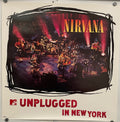 Nirvana Unplugged in New York MTV Vintage Poster 1994 | Happiest Kid Finds Happiest Kid Finds