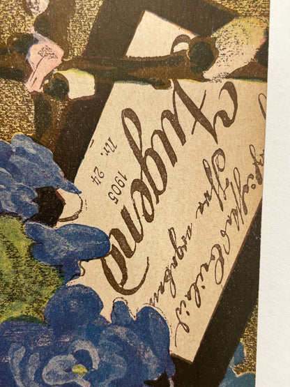 Nr.24  JUGEND, antique publication cover, 1905 - HAPPIEST KID FINDS - Museum-quality antique and vintage posters, original art, preservation and restoration