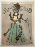 Nr.51  JUGEND, antique page from publication, December 19, 1896 - HAPPIEST KID FINDS - Museum-quality antique and vintage posters, original art, preservation and restoration