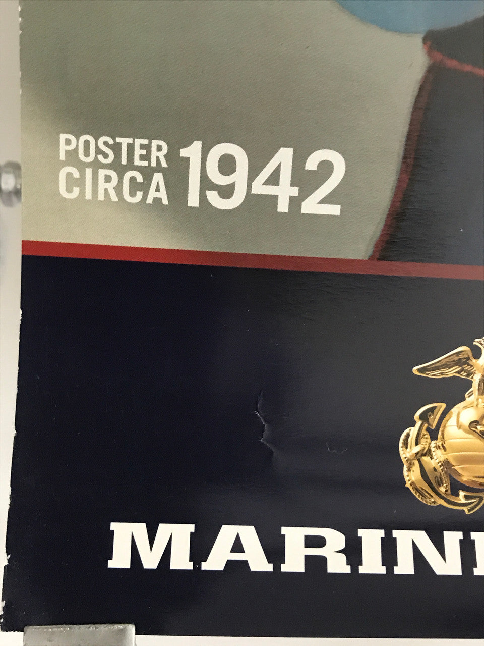 Still Ready - Join US Marines, original and contemporary military recruitment poster, c.2000 - HAPPIEST KID FINDS - Museum-quality antique and vintage posters, original art, preservation and restoration