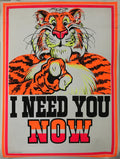 I Need You Now, Esso Gas by Humble Oil and Refining Company out of Humble, Texas, 1968 - HAPPIEST KID FINDS - Museum-quality antique and vintage posters, original art, preservation and restoration