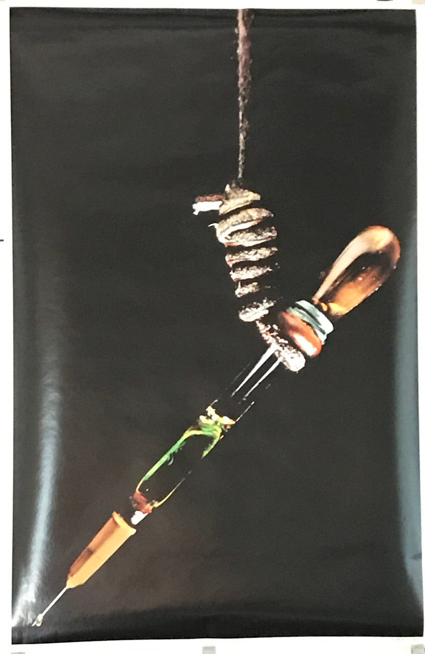 Hangmans Noose, vintage anti-drug poster, distribution by Encore Art Prints, c.1970 - HAPPIEST KID FINDS - Museum-quality antique and vintage posters, original art, preservation and restoration