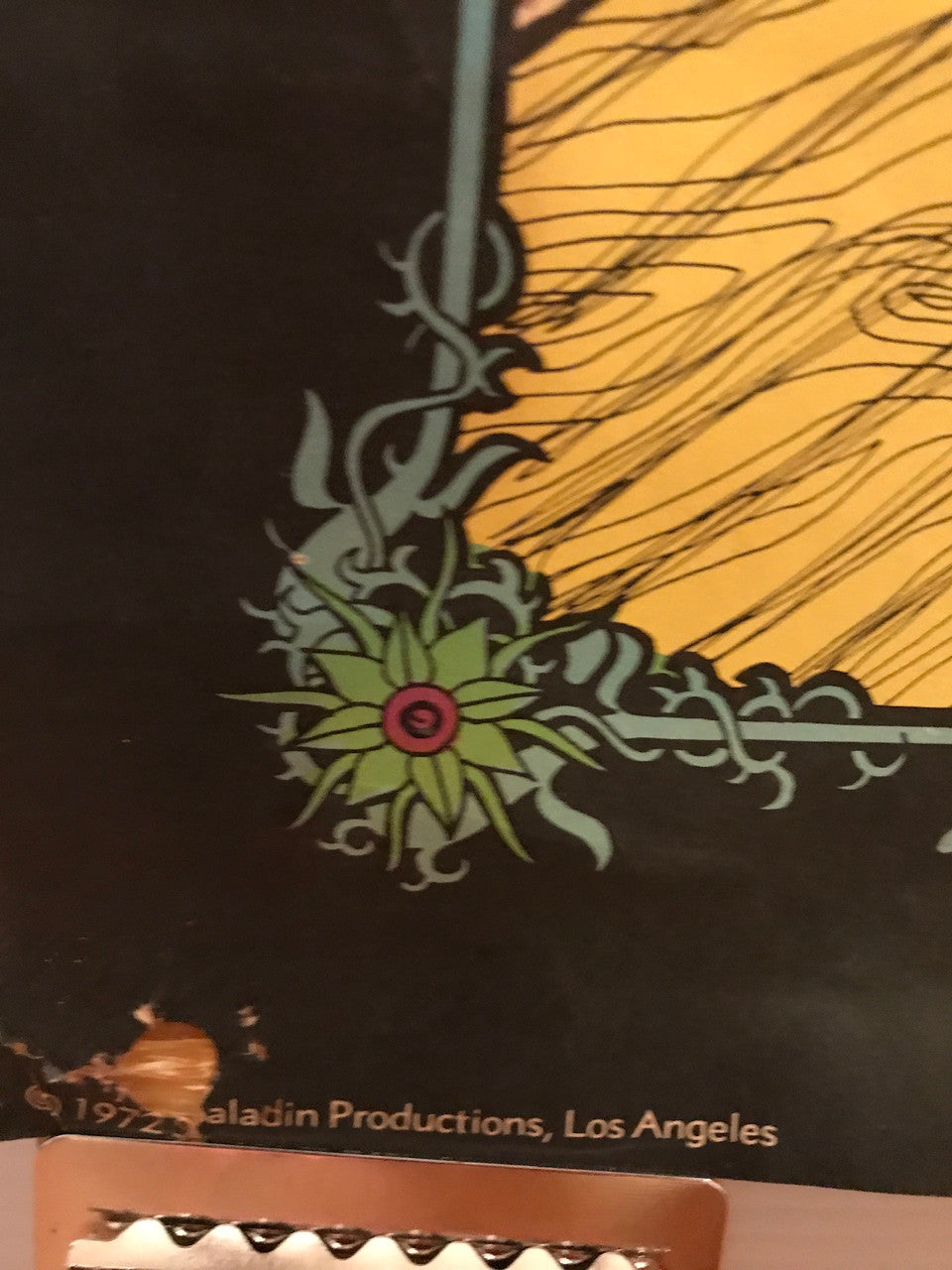 The Sorcerer, vintage blacklight poster by Joe Petagno, 1972 - HAPPIEST KID FINDS - Museum-quality antique and vintage posters, original art, preservation and restoration