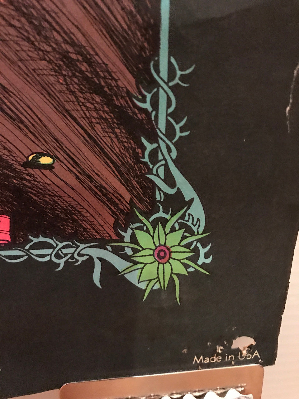 The Sorcerer, vintage blacklight poster by Joe Petagno, 1972 - HAPPIEST KID FINDS - Museum-quality antique and vintage posters, original art, preservation and restoration