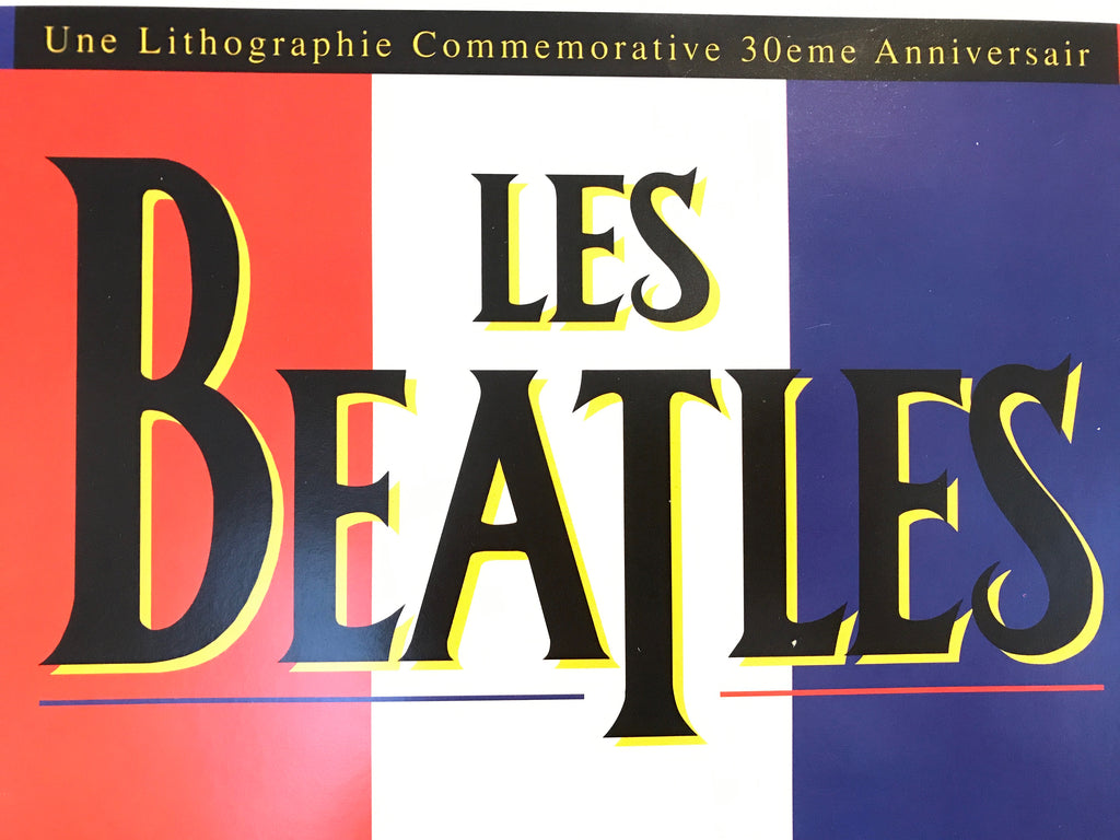 Les Beatles - Live a la Cote D’Azure 1965, 30th Anniversary Commemorative Edition, 1995 - HAPPIEST KID FINDS - Museum-quality antique and vintage posters, original art, preservation and restoration