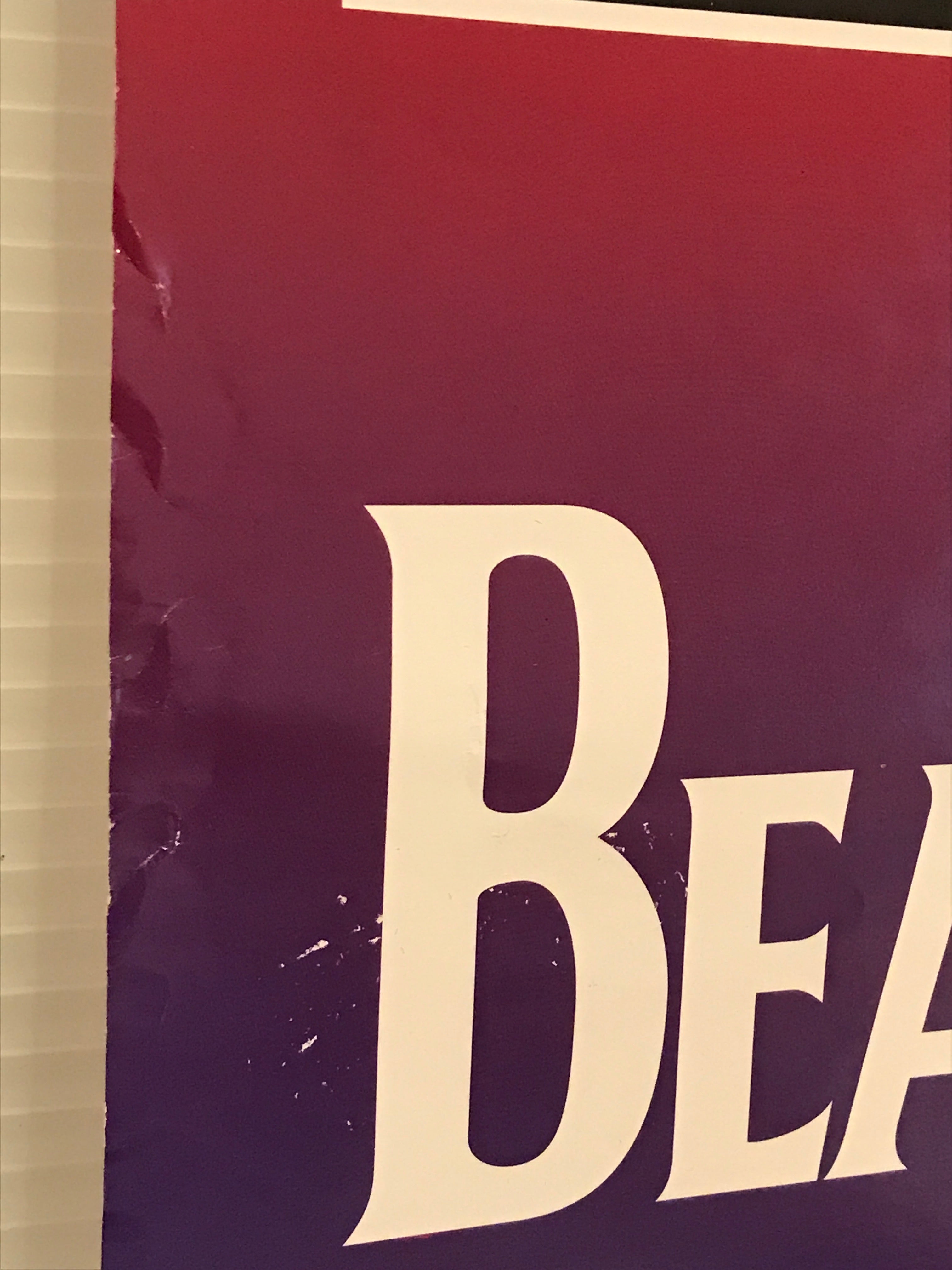 The Beatles Albums Vol.1, vintage promotional music poster, 1996 - HAPPIEST KID FINDS - Museum-quality antique and vintage posters, original art, preservation and restoration