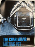 The Charlatans, Melting Pot UK, subway promo poster, 1998 - HAPPIEST KID FINDS - Museum-quality antique and vintage posters, original art, preservation and restoration