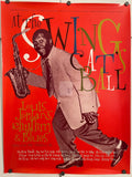 SOLD - At the Swing Cat’s Ball - Louis Jordan’s Rhythm & Blues, vintage music poster, 1999 Happiest Kid Finds