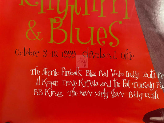 SOLD - At the Swing Cat’s Ball - Louis Jordan’s Rhythm & Blues, vintage music poster, 1999