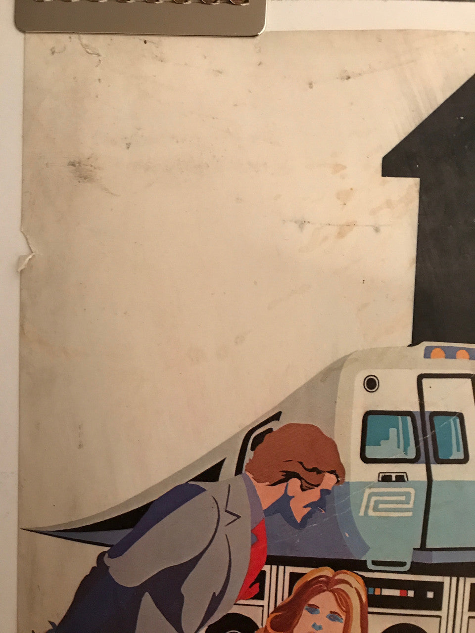 TODAY, vintage and original Men's fashion advertising poster, c.1970s - HAPPIEST KID FINDS - Museum-quality antique and vintage posters, original art, preservation and restoration
