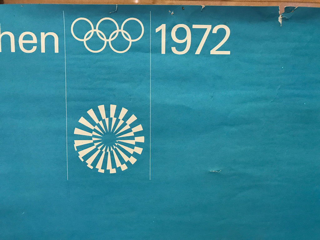 Biathlon Munich Olympics 1972 Vintage Sports Poster | Happiest Kid Finds Happiest Kid Finds