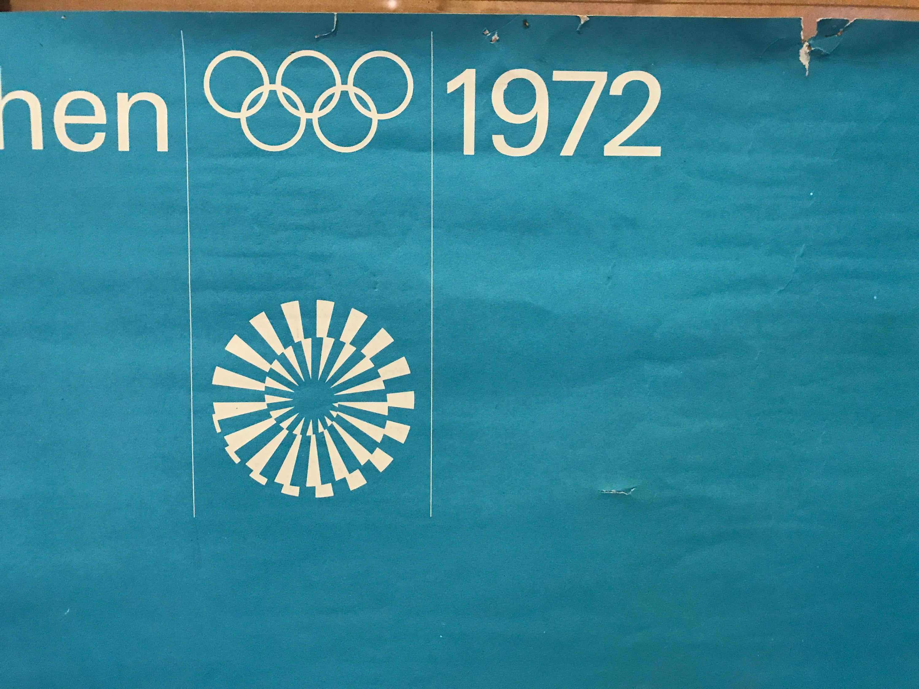 Biathlon Munich Olympics 1972 Vintage Sports Poster | Happiest Kid Finds Happiest Kid Finds