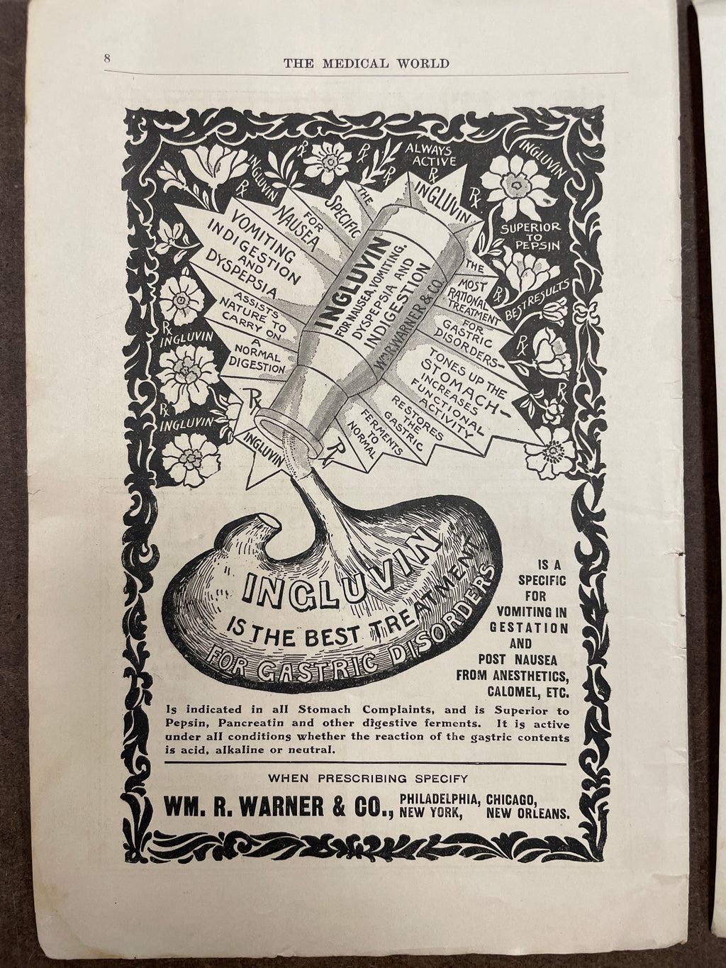 Lot of (6) Antique Turn of the Century c.1900s Health & Hygiene Product Magazine Ads - HAPPIEST KID FINDS - Museum-quality antique and vintage posters, original art, preservation and restoration
