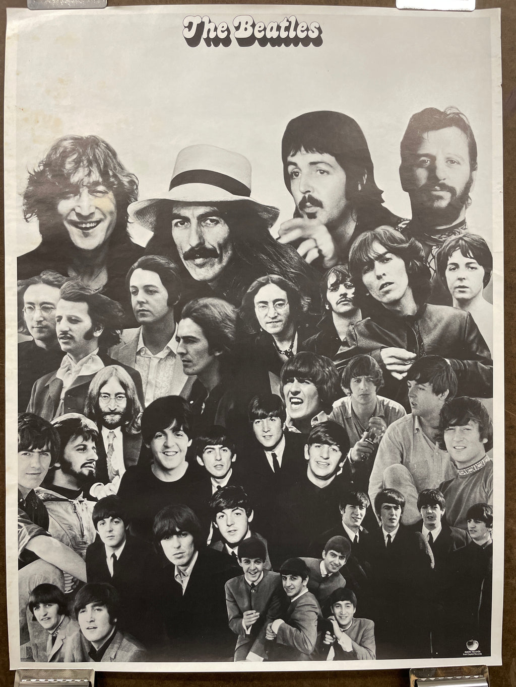 The Beatles, promotional music poster, 2004