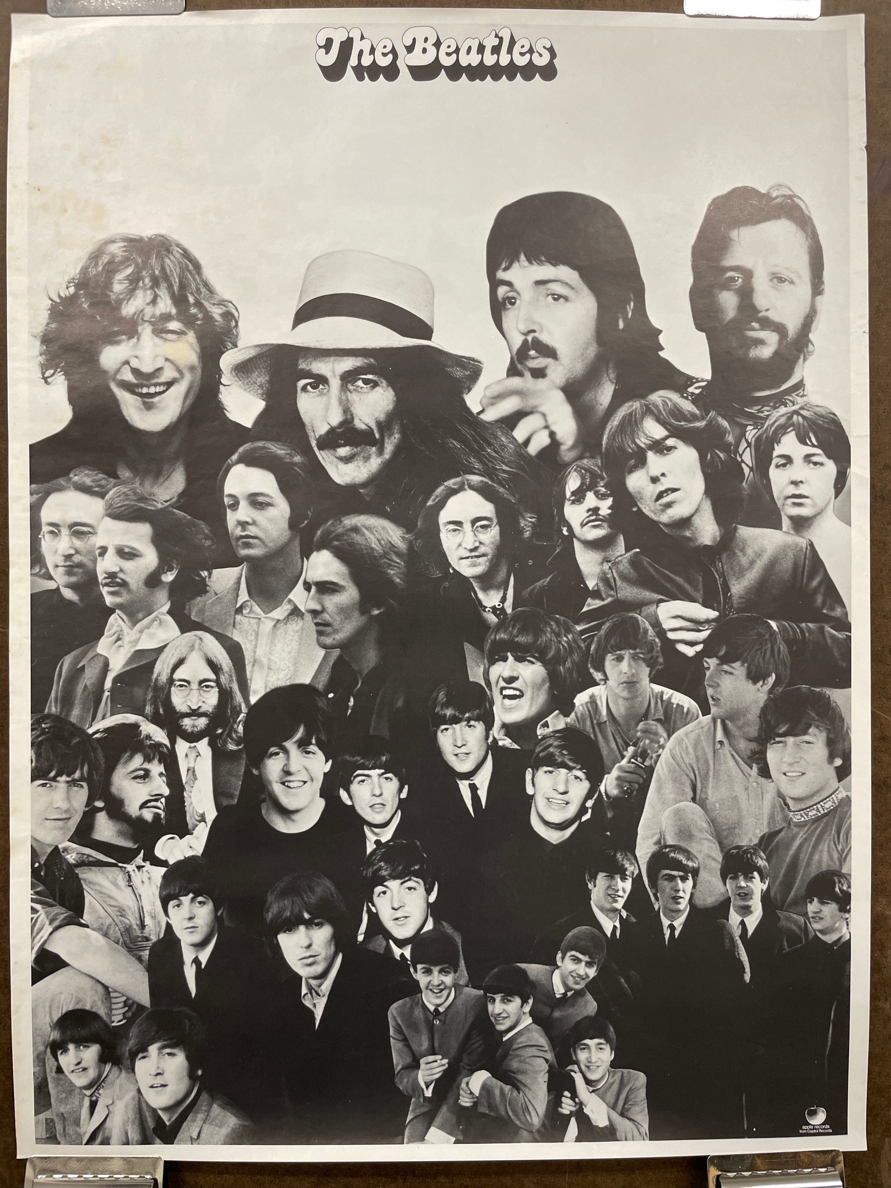 The Beatles, promotional music poster, 2004