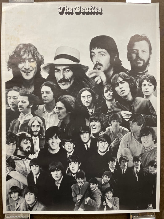 The Beatles, promotional music poster, 2004