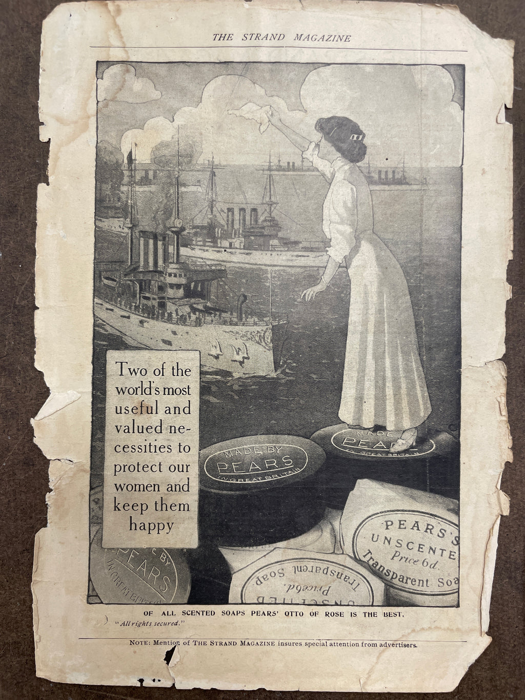 Lot of (6) Antique Turn of the Century c.1900s Health & Hygiene Product Magazine Ads - HAPPIEST KID FINDS - Museum-quality antique and vintage posters, original art, preservation and restoration